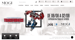 Desktop Screenshot of mogishopping.com.br